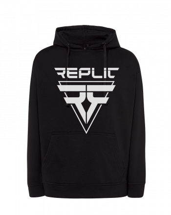 SUDADERA REPLIC CAPUCHA "NEGRO"